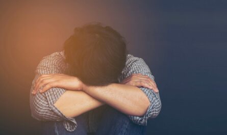 Homme en dépression nerveuse
