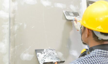 Travaux sur mur