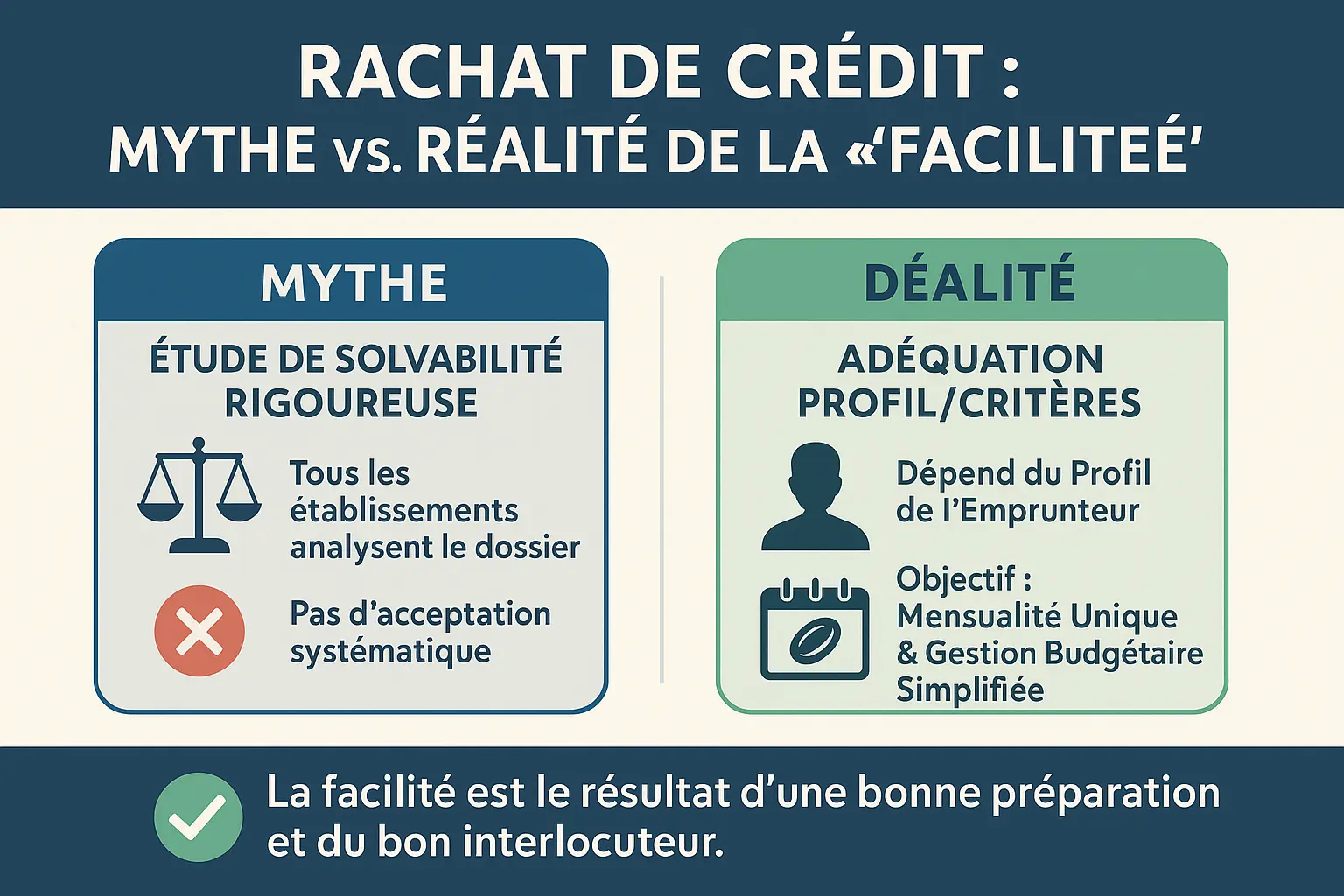 Illustration rachat de crédit