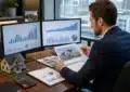 Analyse graphique des revenus locatifs et capacité d'emprunt bancaire