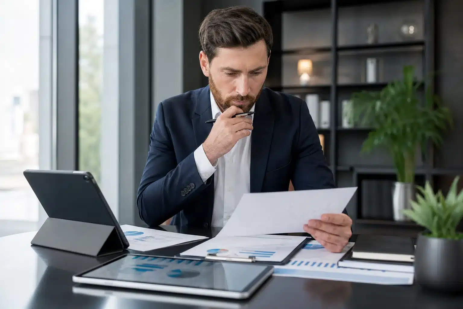 Conseillers financiers discutant de changement d’assurance de prêt immobilier
