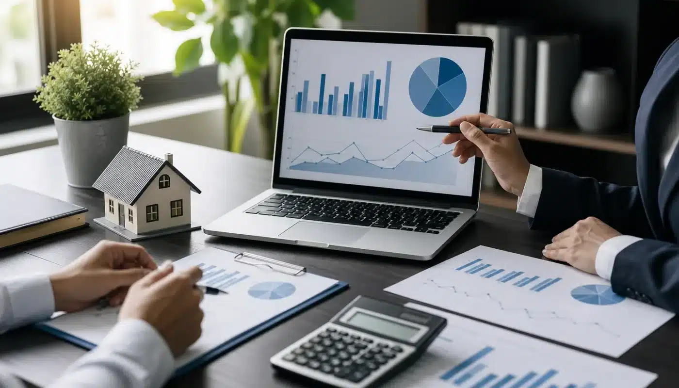 Contrat de crédit immobilier avec différentes durées de prêt