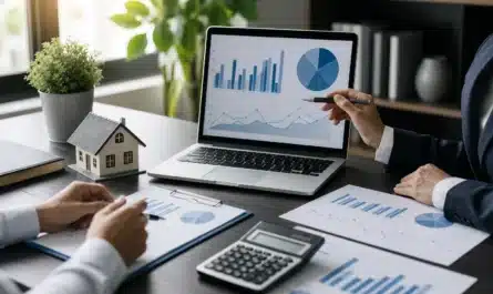 Contrat de crédit immobilier avec différentes durées de prêt