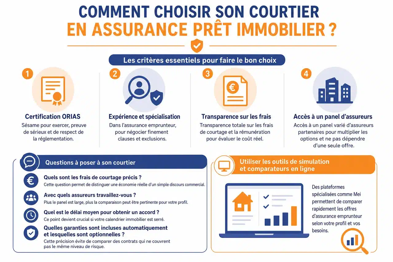 Courtier en assurance de prêt immobilier, est-ce vraiment utile pour faire baisser la note? , Comment choisir son courtier en assurance prêt immobilier?