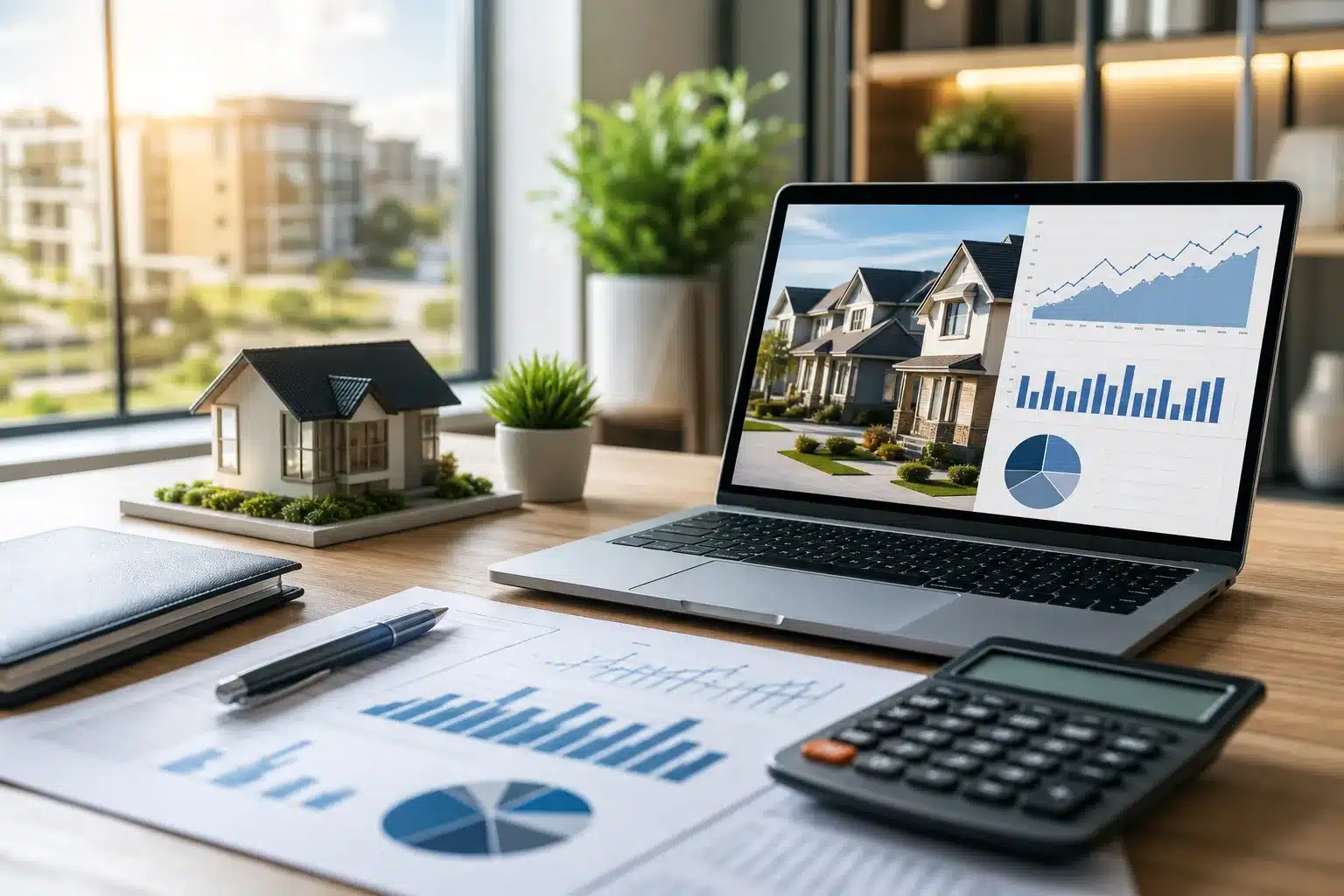 Montage d'une maison avec symbole d'apport personnel financier