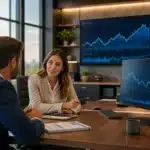 Taux de crédit immobilier 2026 avec documents financiers et calculs