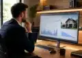 Calculatrice et documents pour simulation de crédit immobilier