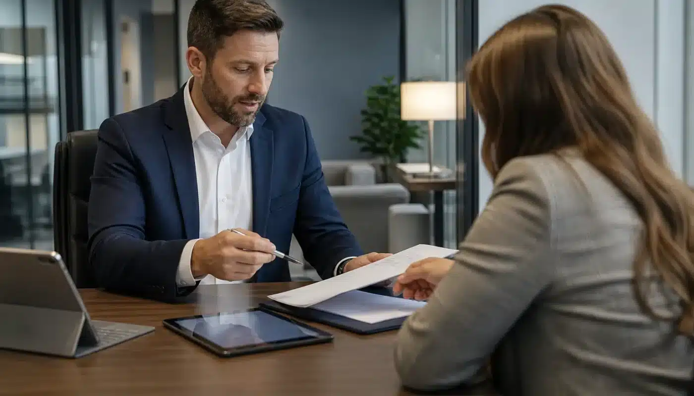 Processus de crédit immobilier avec signature chez le notaire