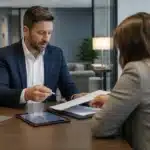 Processus de crédit immobilier avec signature chez le notaire