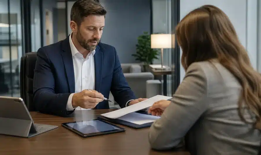 Processus de crédit immobilier avec signature chez le notaire