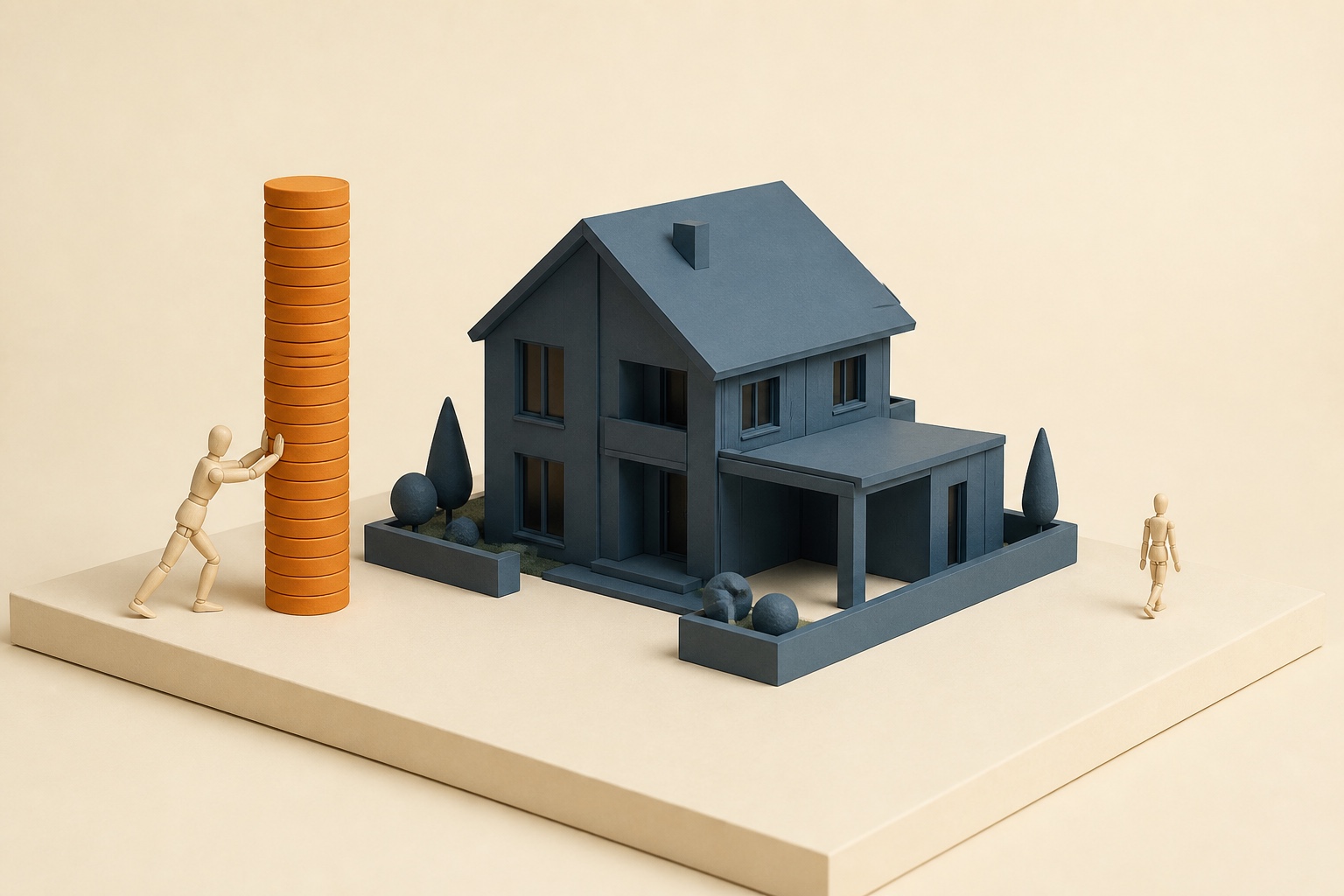 Maquette diorama indivision